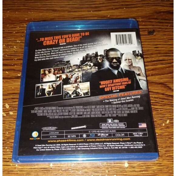 Dead Man Running (Blu-ray Disc, 2010) (unopened) Tamer Hassan Curtis Jackson - Picture 2 of 3